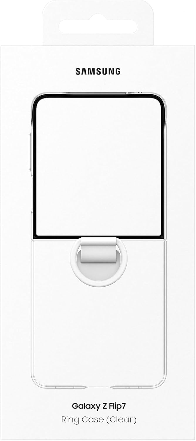 Samsung Galaxy Official Clear Ring Case for Galaxy Z Flip7 in Transparent