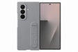 Samsung Silicone Case Cover con cinturino a cavalletto per Galaxy Z Fold7, Gray