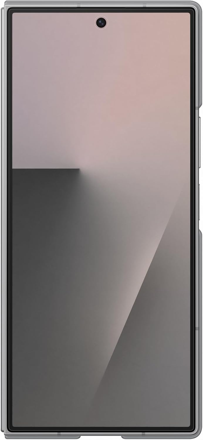 Samsung Silicone Case Cover con cinturino a cavalletto per Galaxy Z Fold7, Gray