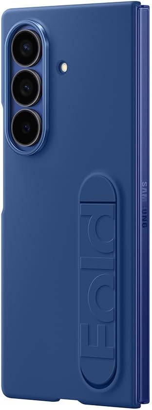 Samsung Galaxy Official Silicone Case with Stand for Galaxy Z Fold7 in Blue