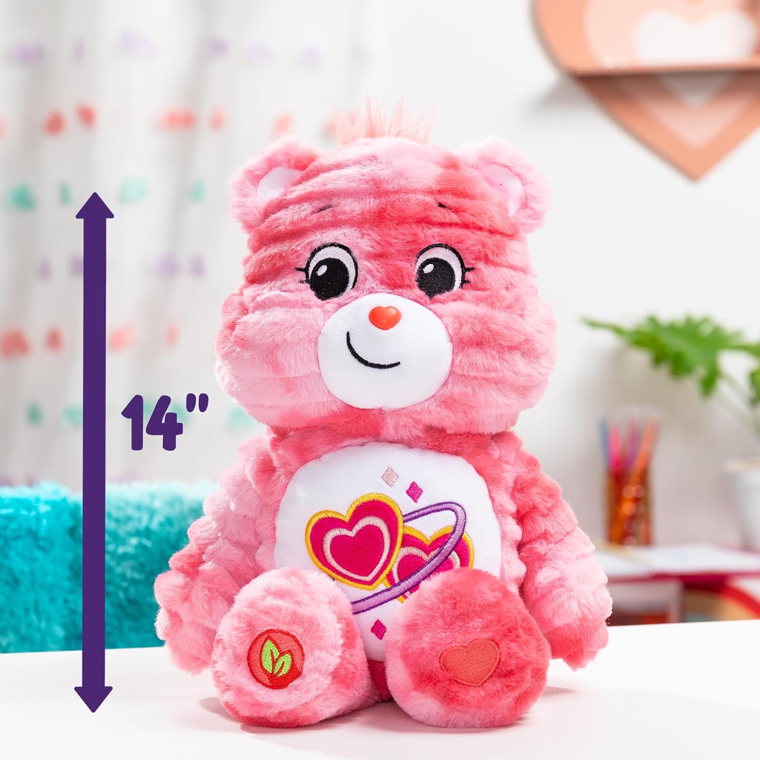 Care Bears - Colour Splash Love-A-Lot Bear