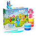 HEY CLAY Bluey & Friends - Pâte à modeler séchant à l'air pour enfants - Kit créatif d'arts et d'artisanat 3+ (15 boîtes