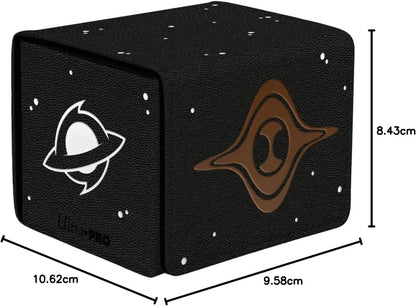 Ultra Pro - Edge of Eternities Alcove Edge Deck Box Black Mythic for Magic: The Gathering