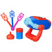 Marvel Spidey and His Amazing Friends – Water-Webs Bubble Slinger Electronic Bubble Toy with 3 Wands, Bubble Solution & Refill Funnel – Roleplay Toy for Kids Ages 3 and Up