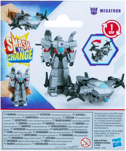 Transformers EarthSpark 1-Step Smash Changers Megatron Action Figure