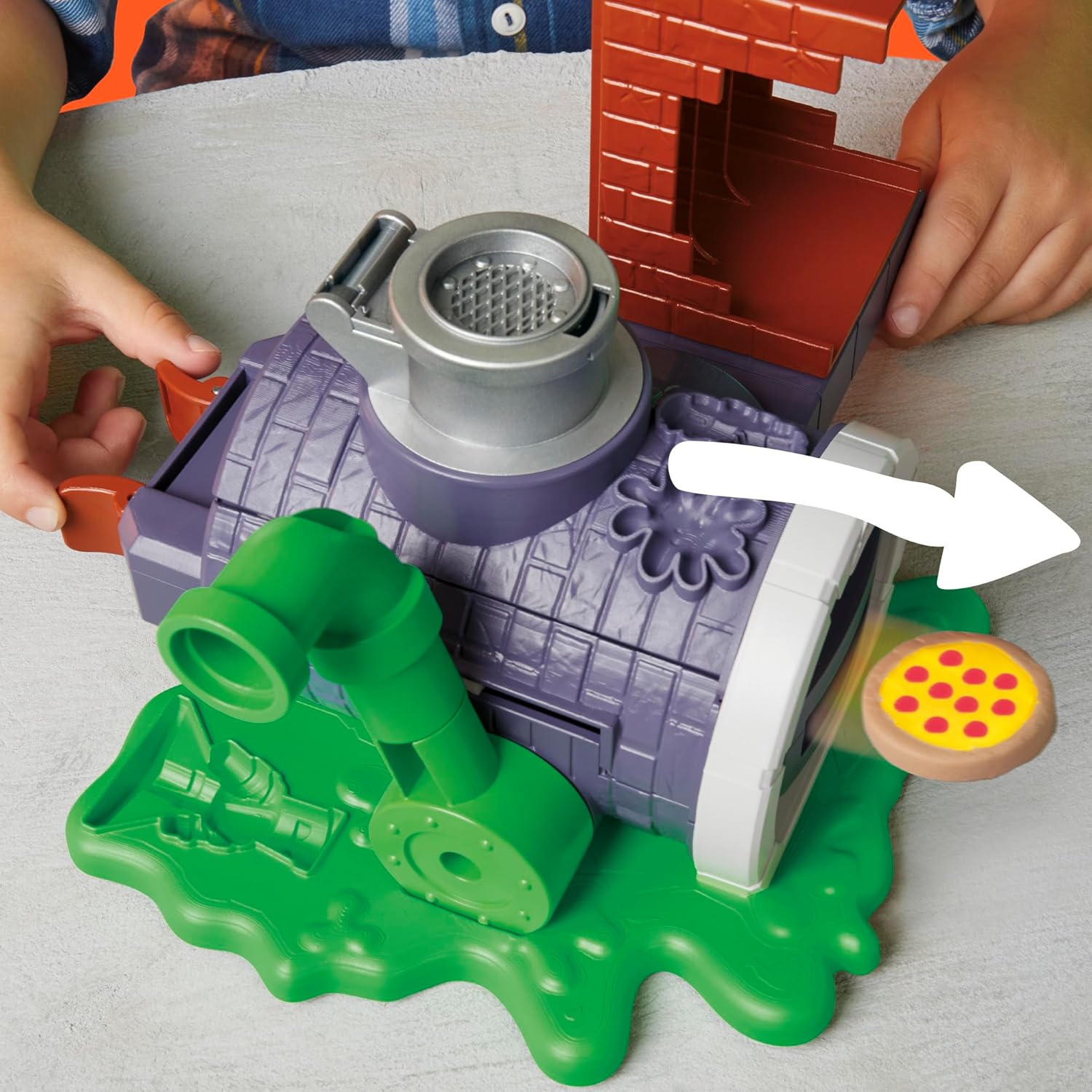 Play-Doh Teenage Mutant Ninja Turtles Slice & Blast Pizza Playset