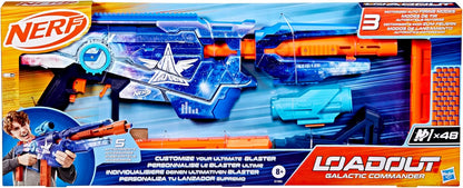 Nerf Loadout Galactic Commander Blaster and 48 N1 Darts