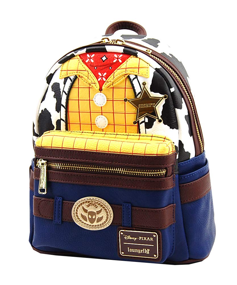 Loungefly x Disney Pixar Toy Story 4 Woody Faux-Leather Mini Backpack