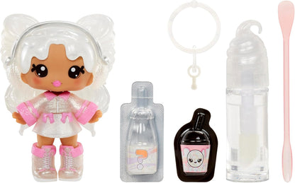 Yummiland Lip Gloss Doll - Mystery Chase - Incluye Kit de Brillo de Labios DIY, para Niños y Niñas Mayores de 4 años