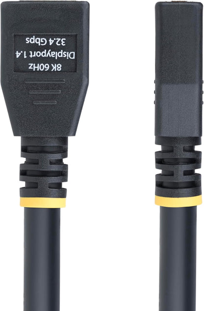StarTech.com Cavo di Prolunga DisplayPort 1.4 da 3m, Cavo DP 1.4, 8K 60Hz, Cavo Adattatore da DisplayPort a DisplayPort, M/F
