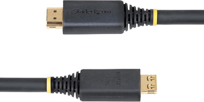 StarTech.com Câble HDMI Haut Débit de 10,6m avec Connecteur à Pince, 4K 60Hz/1440p 144Hz, 18Gbps, UHD HDMI 2.0, TPE