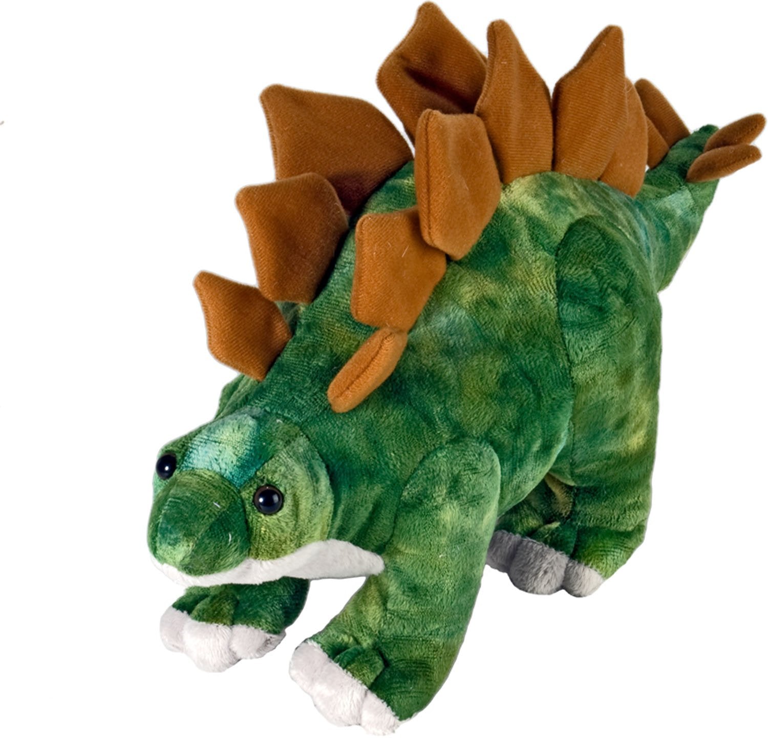 Wild Republic Dinosauria Mini Stegosaurus, Dinosauro Di Peluche, Pupazzo Dinosauro, Peluche Per Regalo Di Compleanno, Imbottitura Realizzata Partendo Da Bottiglie Riciclate, 25 cm