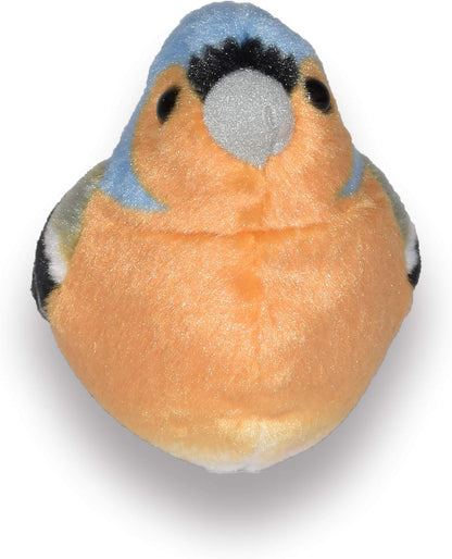 Wild Republic - Aves, Pinzón con Sonidos Reales Peluche, 13-16 cm (19484