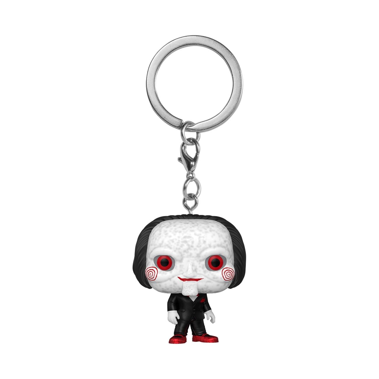 Funko Pop! Keychain: Saw 10th Anniversary - Billy - Neuartiger Schlüsselanhänger - Vinyl-Minifigur Zum Sammeln - Strumpffüller - Geschenkidee - Offizielle Handelswaren - Movies Fans - Minifigur