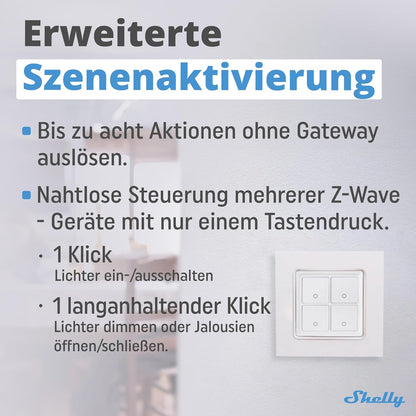 Shelly - Qubino-Wave-I4Dc: Revolutionize Your Smart Home