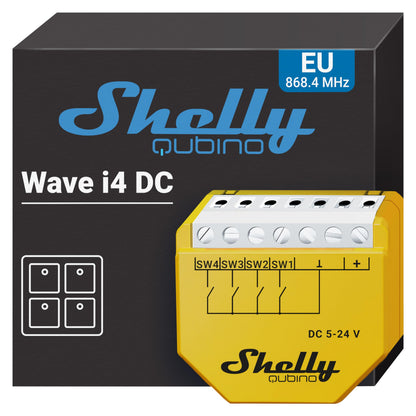 Shelly - Qubino-Wave-I4Dc: Revolutionize Your Smart Home
