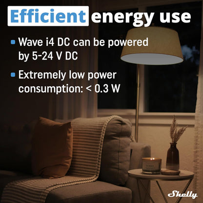 Shelly - Qubino-Wave-I4Dc: Revolutionize Your Smart Home