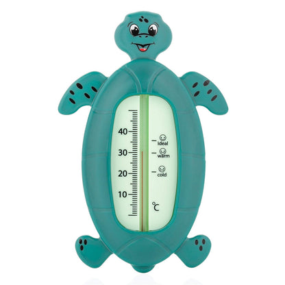 Reer - Bath Thermometer - Turtle - Green - 10 X 13 Cm