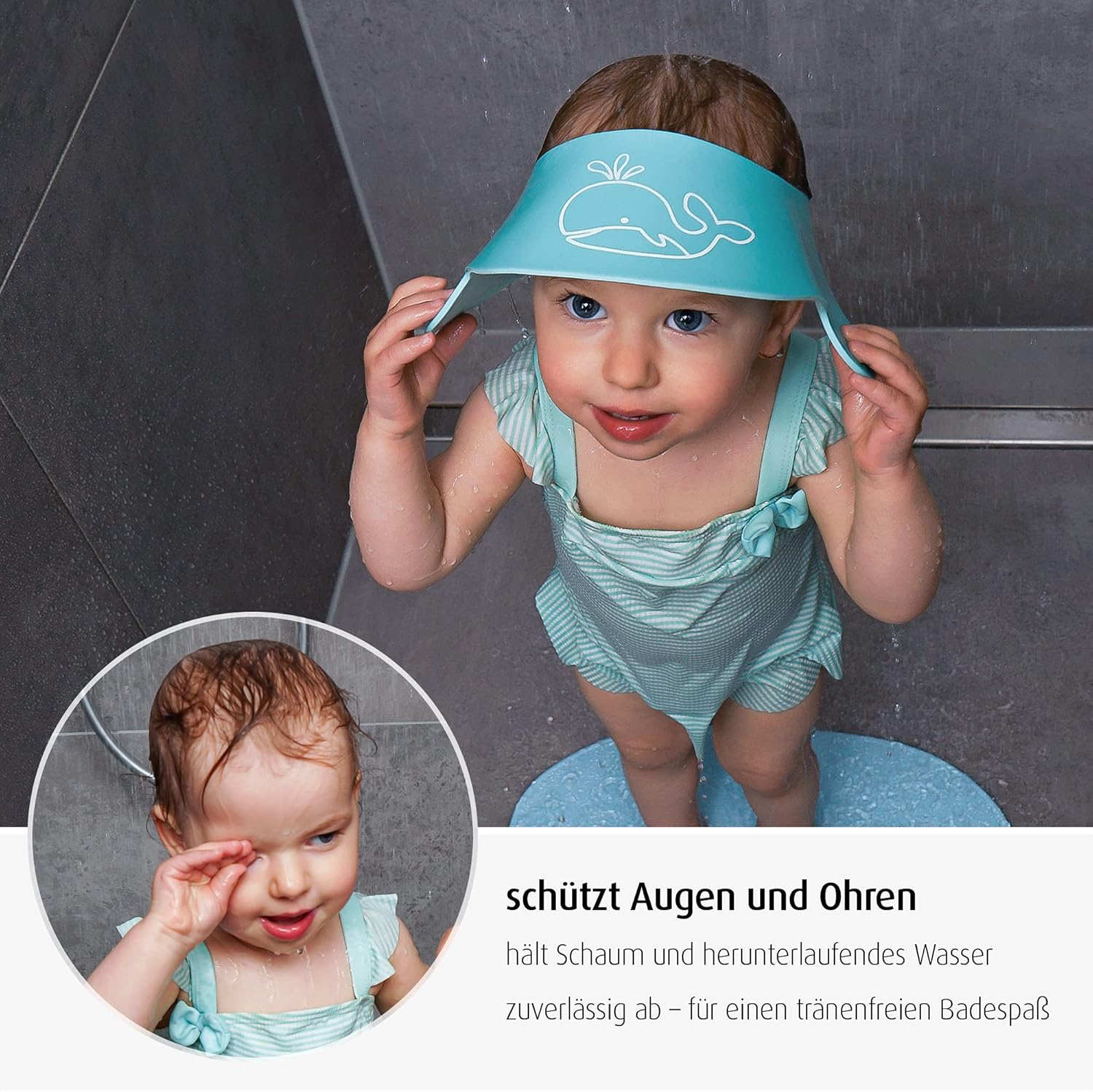 Reer - Screen For Hair Washing - Adjustable Head Circumference 40-55 Cm