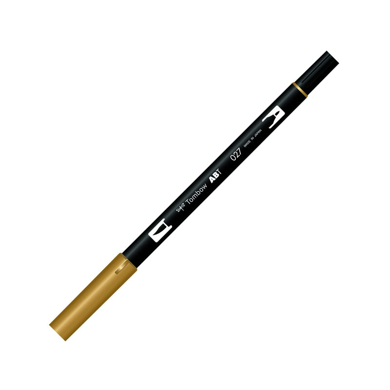 Tombow ABT 027 Dual Brush Pen - Dark Ochre