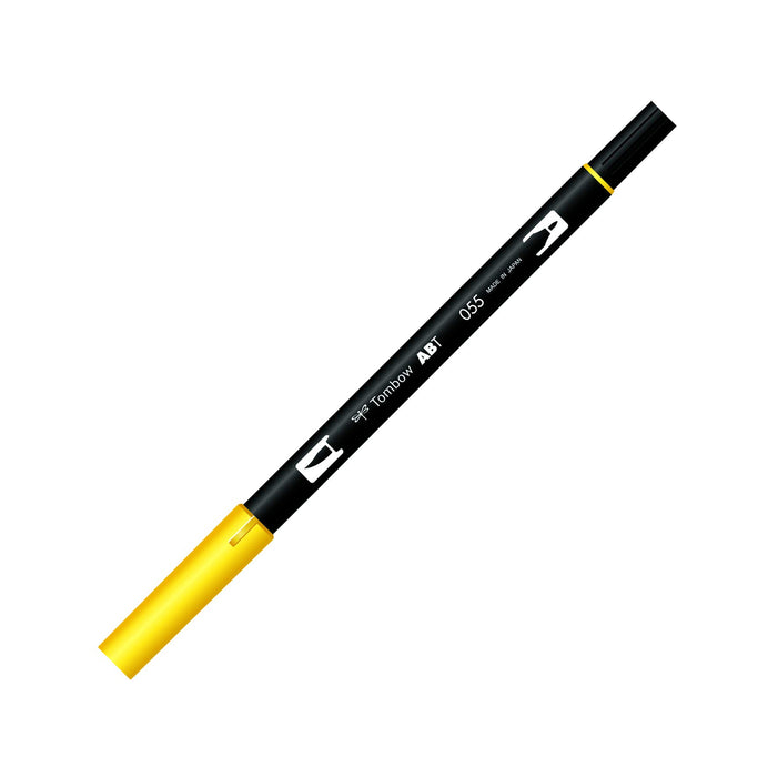 Tombow ABT 055 Dual Brush Pen - Process Yellow