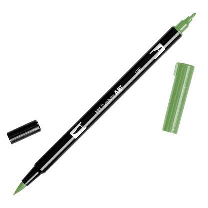 Tombow ABT 158 Dual Brush Pen - Dark Olive