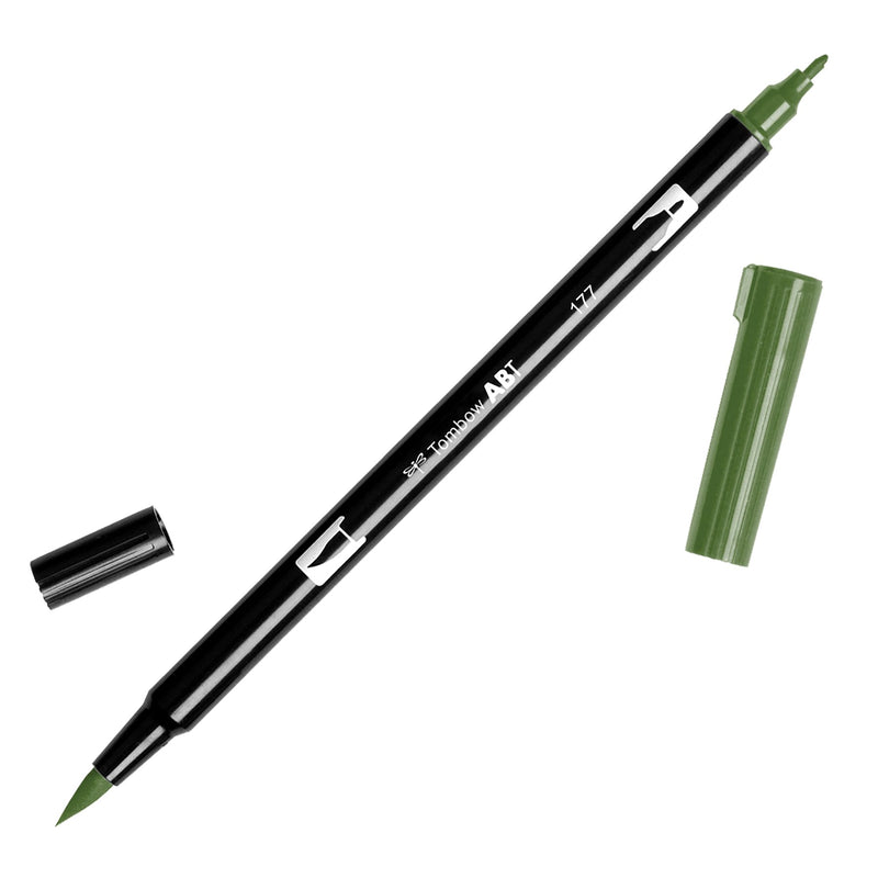 Tombow ABT 177 Dual Brush Pen - Dark Jade