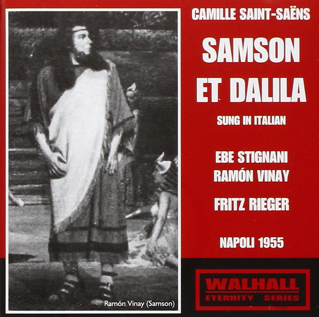 Samson Et Dalila (Rieger, Vinay, Stignani, Manca-serra)