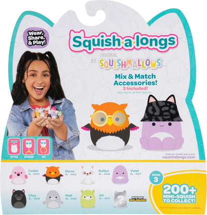 Squishalongs - 8 Pack (Style 3) W3