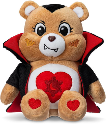 Care Bears Tenderheart as DRACULA, Universal Monsters 22cm Soft Plush Toy