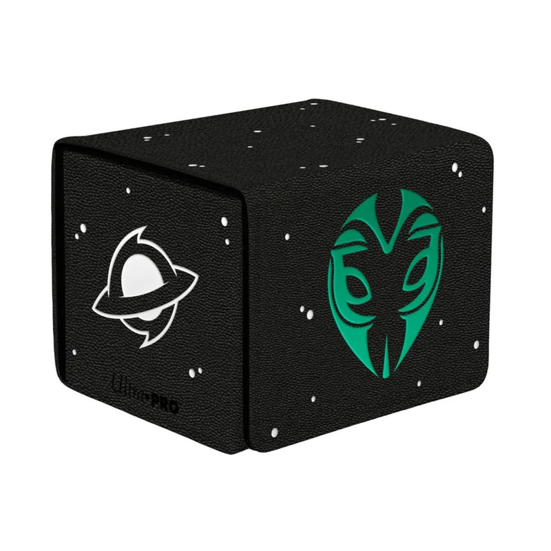 Ultra Pro - Edge of Eternities Alcove Edge Deck Box Green Mythic for Magic: The Gathering