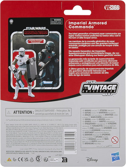 Star Wars The Vintage Collection Imperial Armored Commando, Deluxe The Mandalorian 9.5-cm Action Figure