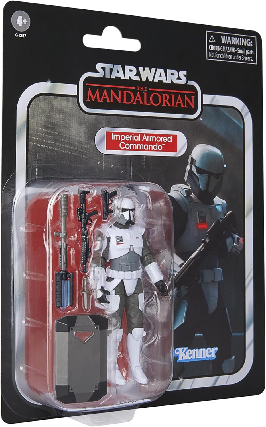 Star Wars The Vintage Collection Imperial Armored Commando, Deluxe The Mandalorian 9.5-cm Action Figure