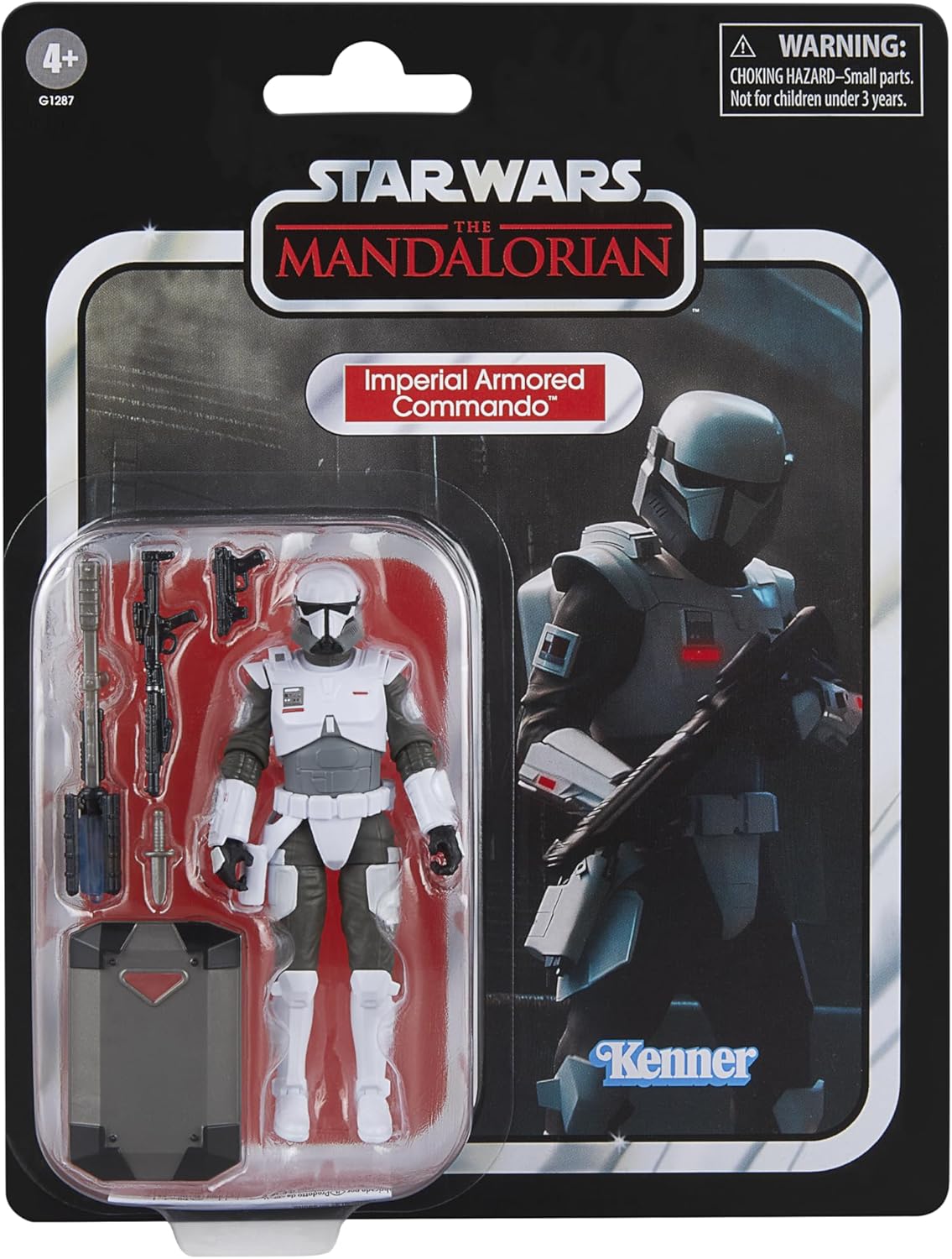 Star Wars The Vintage Collection Imperial Armored Commando, Deluxe The Mandalorian 9.5-cm Action Figure