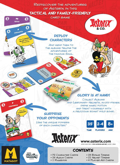 Asterix & Co Family Friendly Board Game