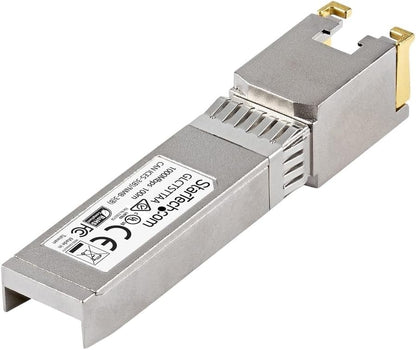 StarTech.com Cisco GLC-T Compatible SFP Module - 1000BASE-T - SFP to RJ45 Cat6/Cat5e - 1GE Gigabit Ethernet SFP - RJ-45 100m - Cisco Firepower, ASR920, IE2000 (GLCTSTTAA)