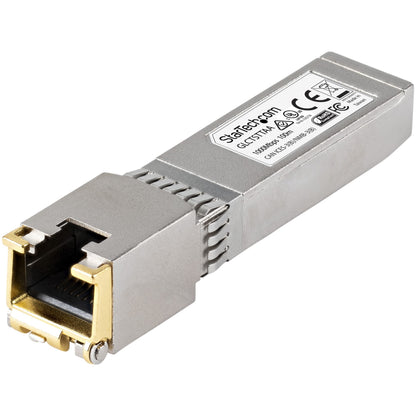 StarTech.com Cisco GLC-T Compatible SFP Module - 1000BASE-T - SFP to RJ45 Cat6/Cat5e - 1GE Gigabit Ethernet SFP - RJ-45 100m - Cisco Firepower, ASR920, IE2000 (GLCTSTTAA)