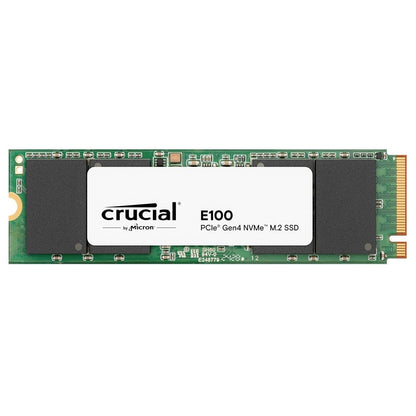 Crucial E100 2TB M.2 NVMe PCIe Gen4 Internal SSD, Up to 5,000MB/s, Laptop & Desktop Compatible - CT2000E100SSD8