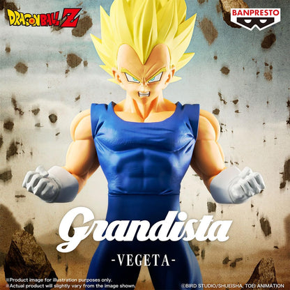 Banpresto Actionfigur Vegeta Super Saiyan Dragon Ball Z, 26 cm, BP28923P, Mehrfarbig, Sammlerfigur, ideal für Anime-Fans