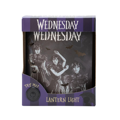 Wednesday Lantern Light, Bat Cutout Lamp, Double Sided Design, Room Decor, Licensed TV Show Merchandise