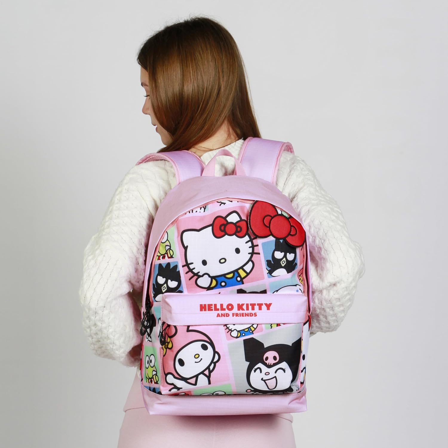 KARACTERMANIA Unisex Sanrio Fan Hs Rucksack 2.2 Sanrio FAN HS Rucksack 2.2 (1er Pack), KARACTERMANIA Sanrio Zaino Hs Fan 2.2 Sanrio Zaino HS FAN 2.2 Unisex - Adulto (Pacco da 1)