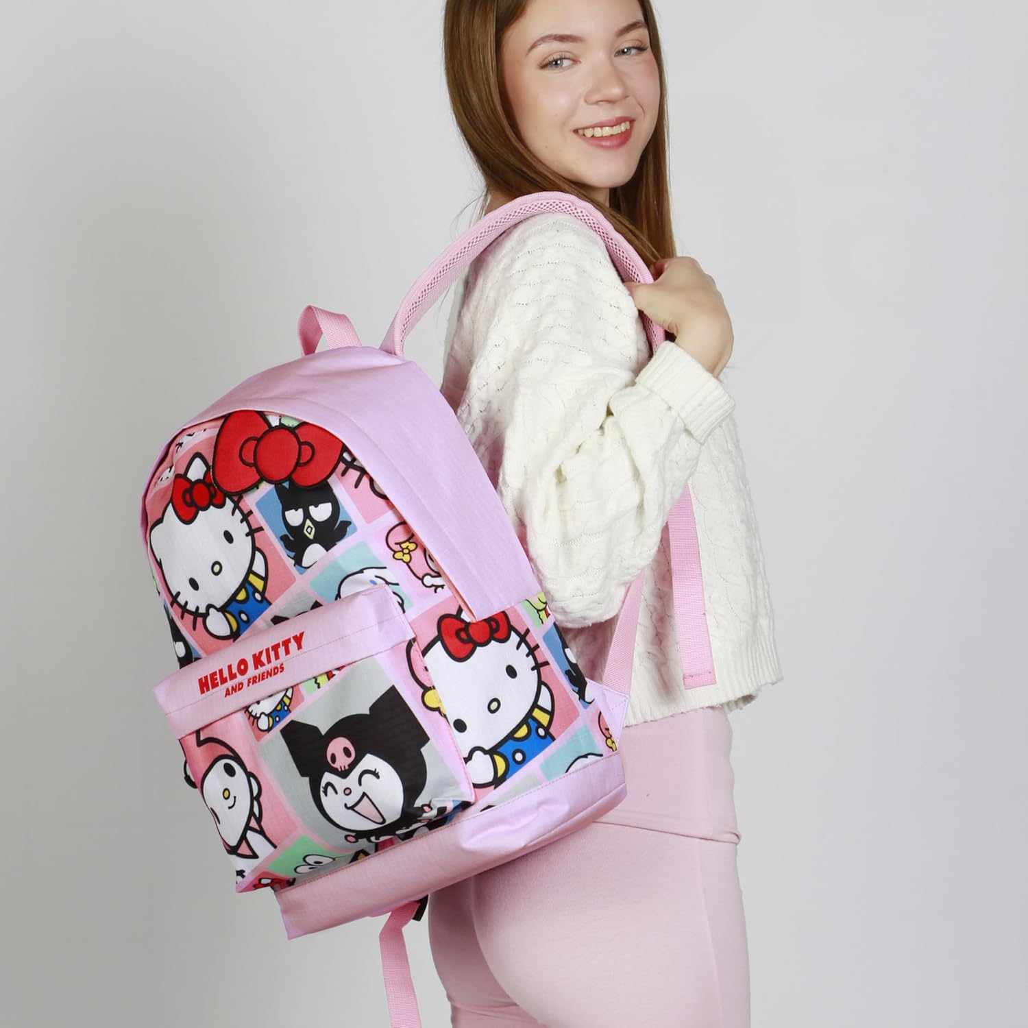 KARACTERMANIA Unisex Sanrio Fan Hs Rucksack 2.2 Sanrio FAN HS Rucksack 2.2 (1er Pack), KARACTERMANIA Sanrio Zaino Hs Fan 2.2 Sanrio Zaino HS FAN 2.2 Unisex - Adulto (Pacco da 1)