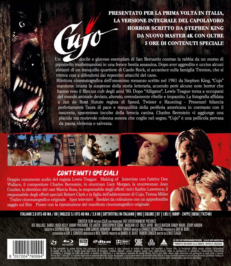 Cujo (Special Edition) - (Italian Import)