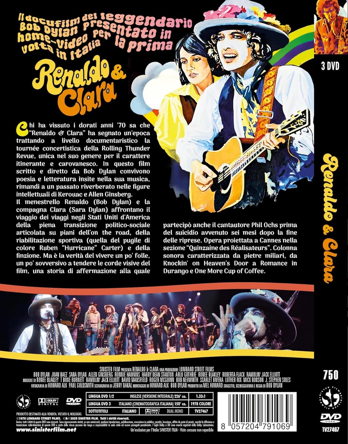 Dvd Renaldo & Clara (Special Edition) (Restaurato In Hd) (3 Dvd