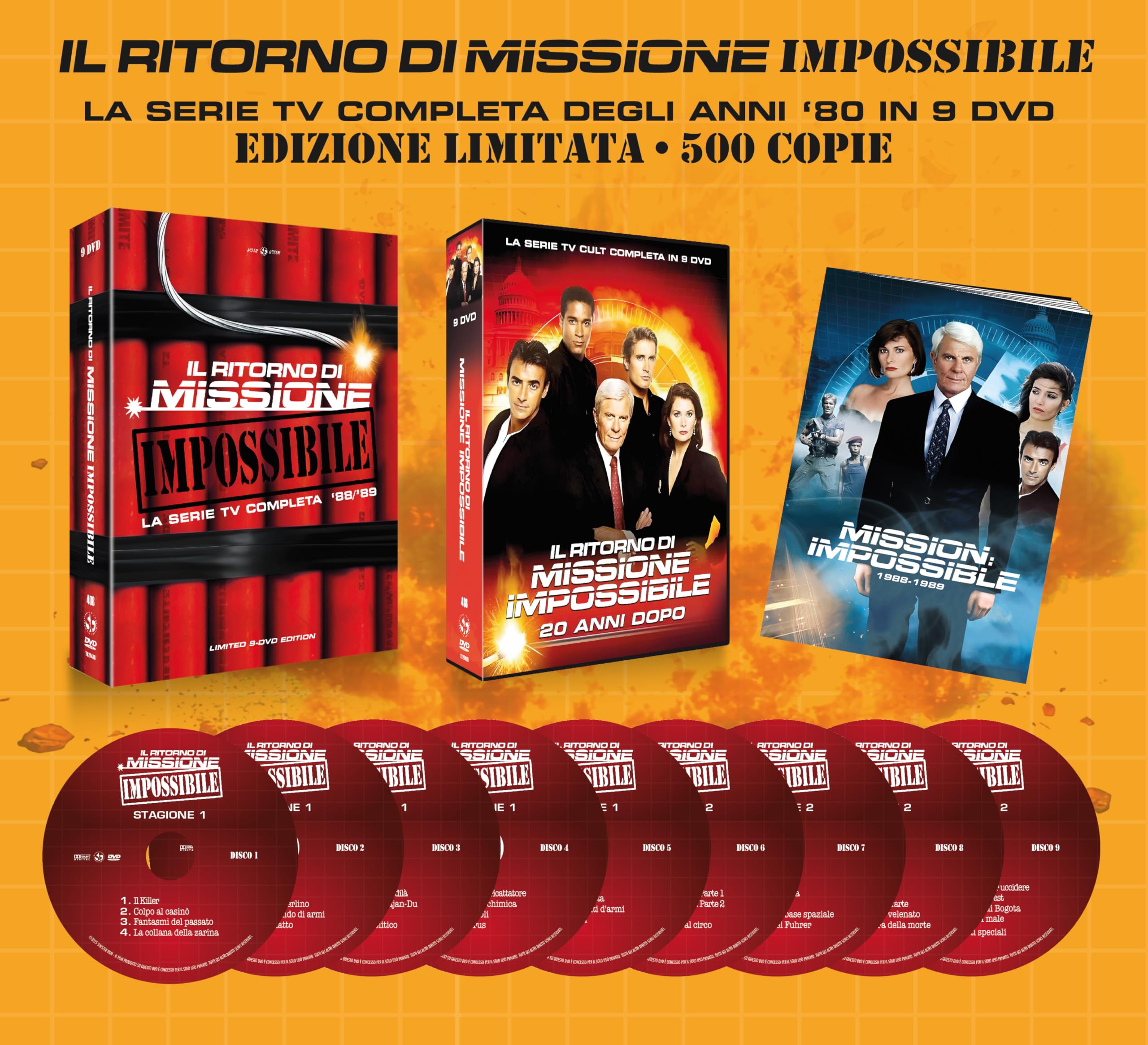 Il Ritorno Di Missione Impossibile (9 Dvd) - La Serie Tv Completa Degli Anni 80