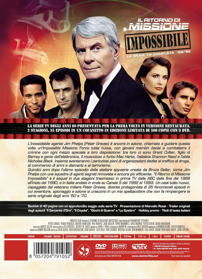 Il Ritorno Di Missione Impossibile (9 Dvd) - La Serie Tv Completa Degli Anni 80