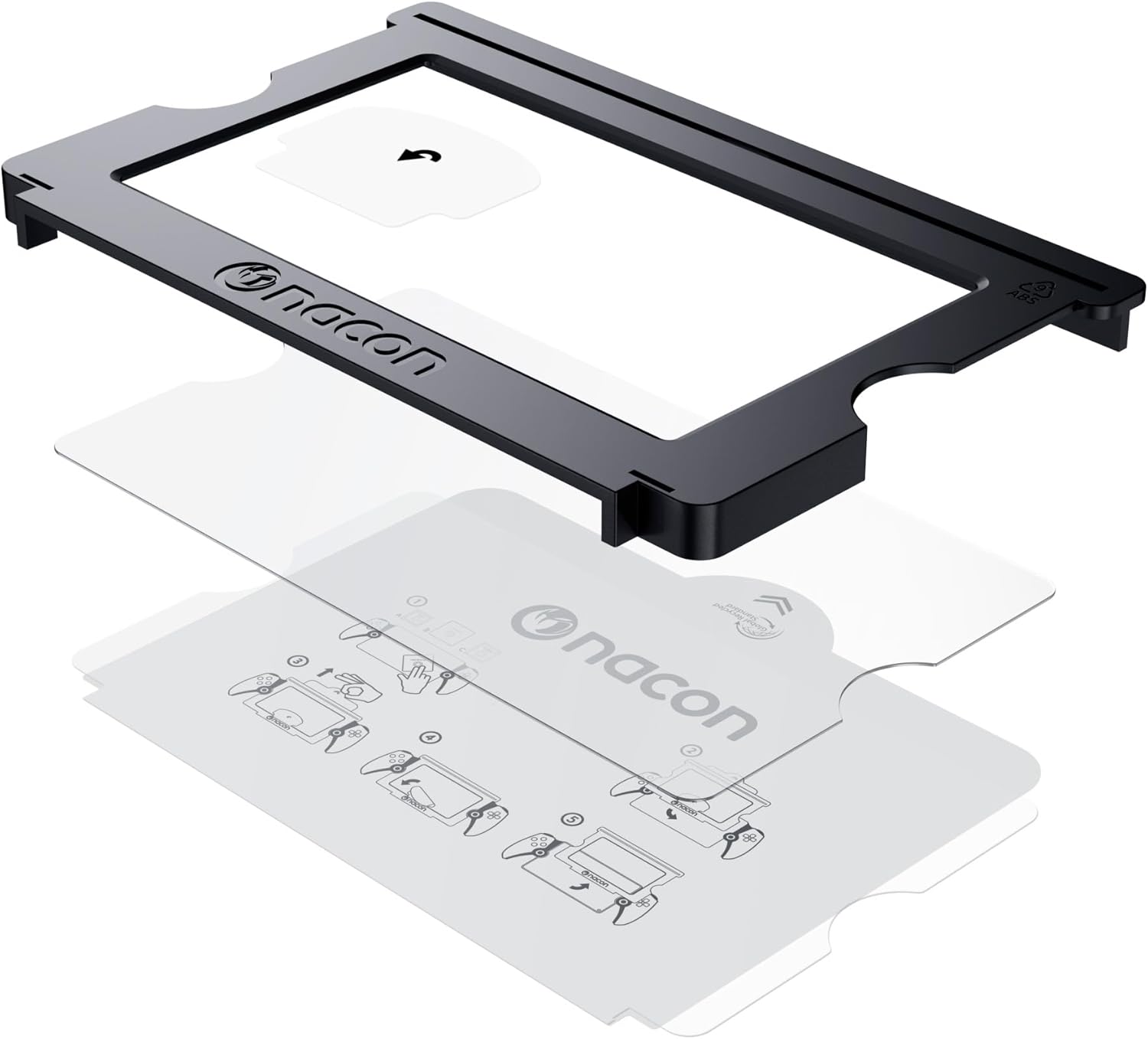 Nacon Officiële Force Glass Schermprotector voor PlayStation Portal in gehard glas