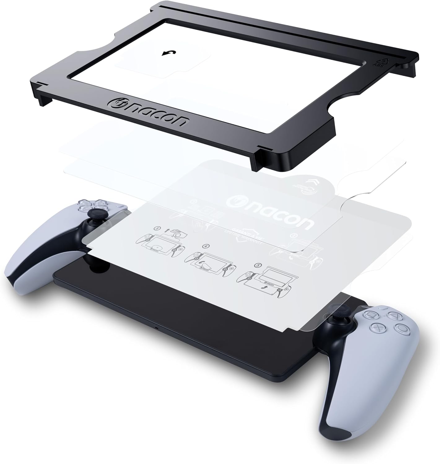 Nacon Officiële Force Glass Schermprotector voor PlayStation Portal in gehard glas