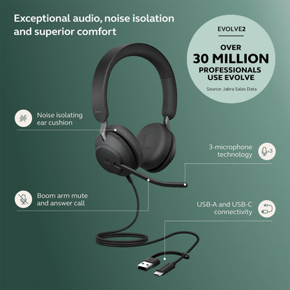 Jabra Env.2 40 SE/UC 24189-989-799
