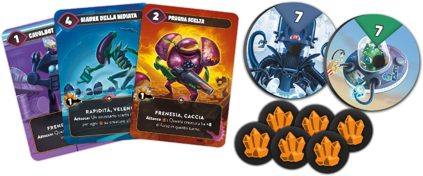 Pendragon - Mindbug Tuttifrutti Galassia | Edizione italiana |Gioco di Carte | Età 8+ | 2 Giocatori